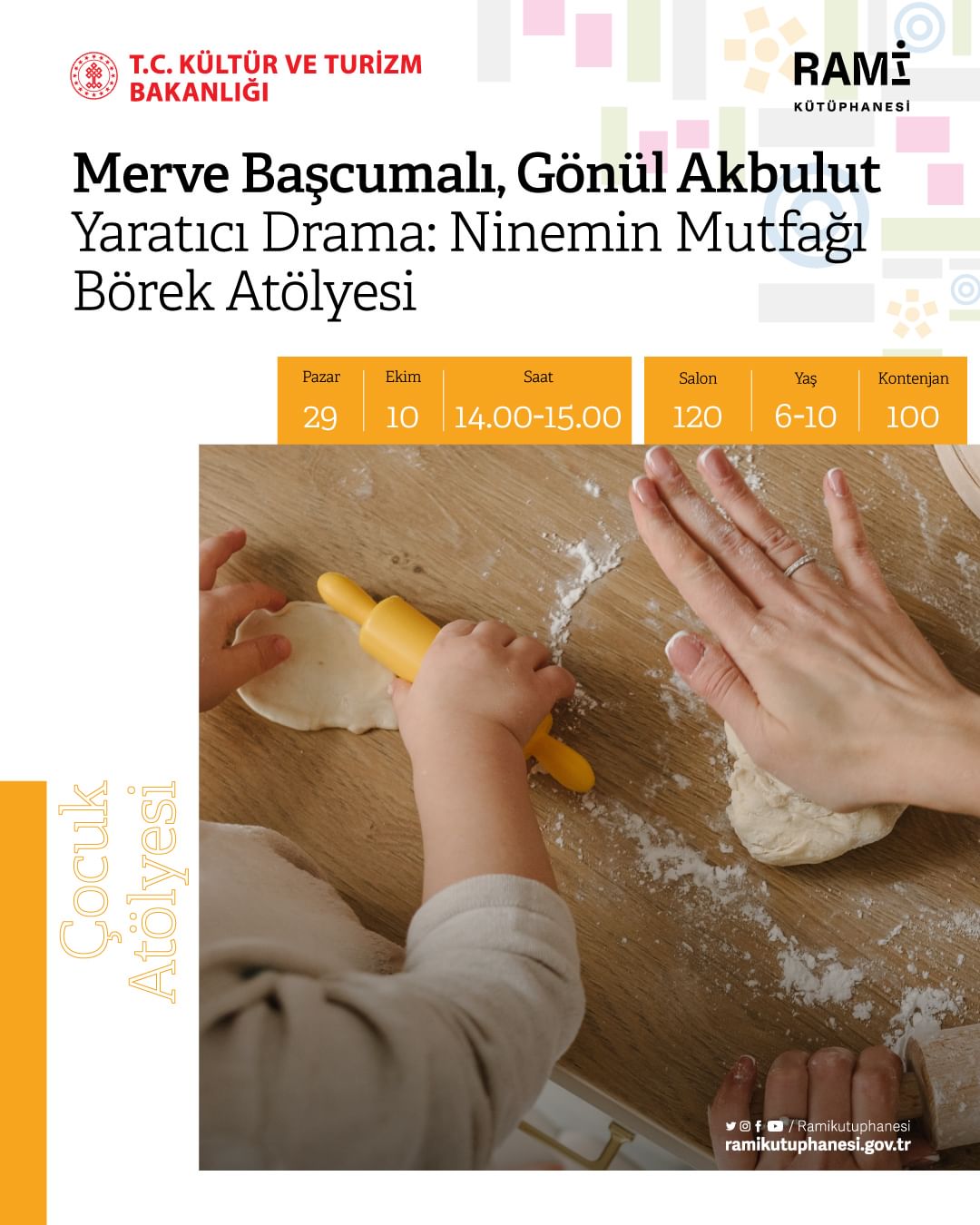Rami Kütüphanesi - Merve Başcumalı, Gönül Akbulur, 100.Yıl Türk Bayrağı Kitap Ayracı